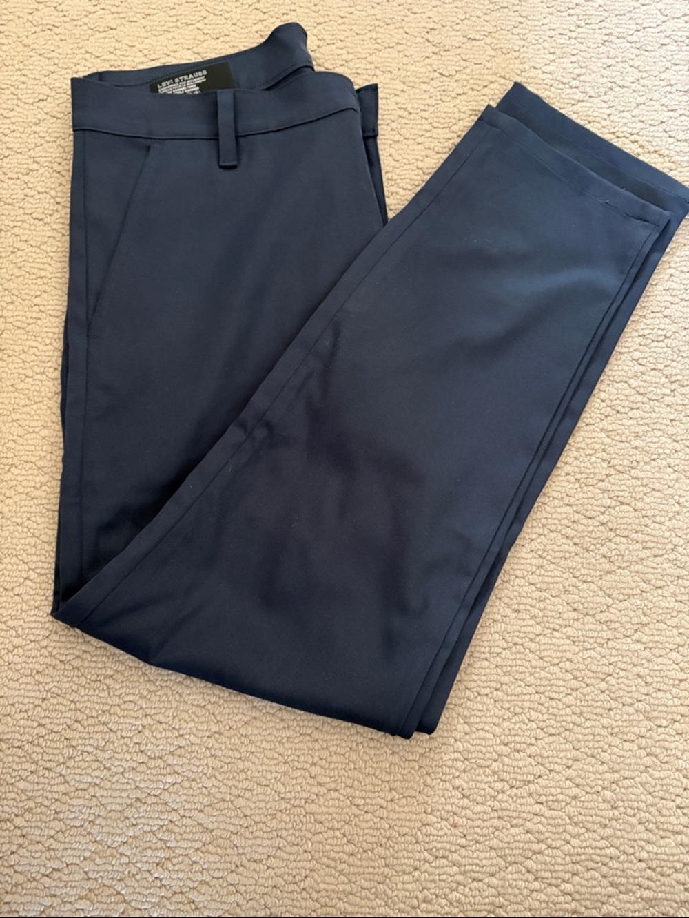 Levi's Men's Navy Slim Dress Pants